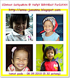 contest senyuman @ happy birthday farisyah