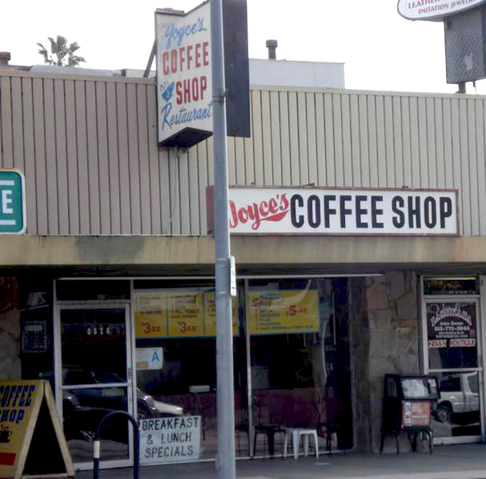 The Museum of the San Fernando Valley JOYCE'S COFFEE SHOP A NORTHRIDGE