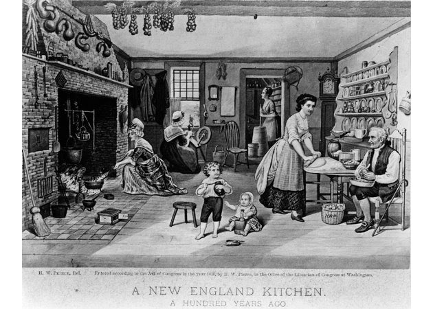 Evidential Faith: New England Kitchen in 1776