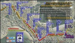 Carril Bus en La Coruña 2009