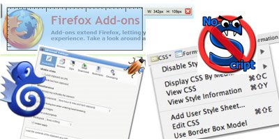 Selected Firefox add-ons for developers
