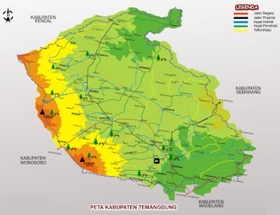 Gambar on Gambar Peta Kabupaten Temanggung