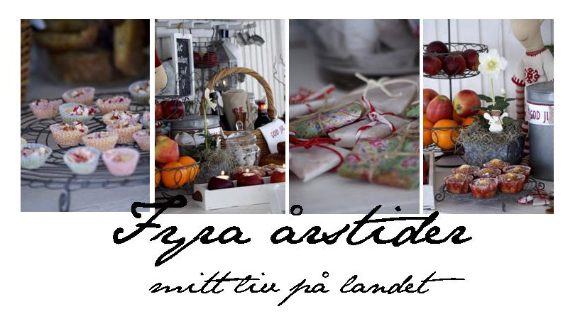 ♥ Fyra årstider - mitt liv på landet