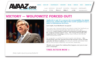 Wolfowitz Ousted