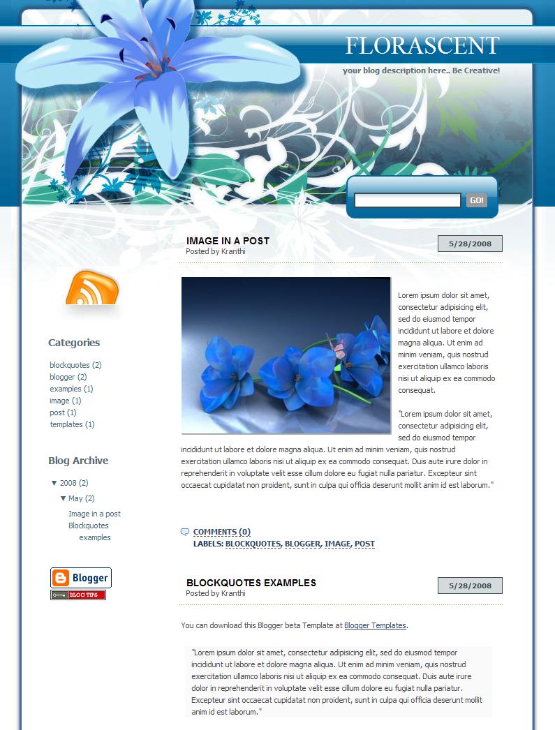 [florascent_blogger_template.JPG]
