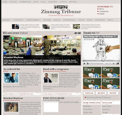 Blogger Template Zinmag Tribune | CUNCON1202