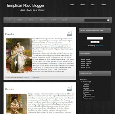 Marco Blogger Template
