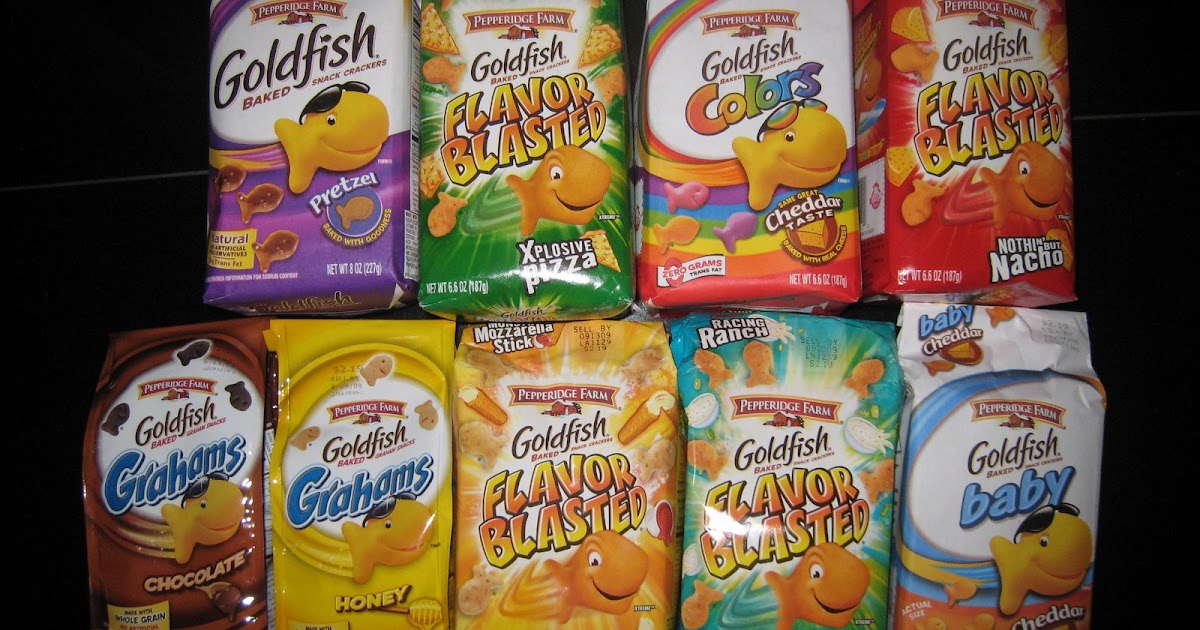 Fork in Food Goldfish Goldfish Goldfish!!