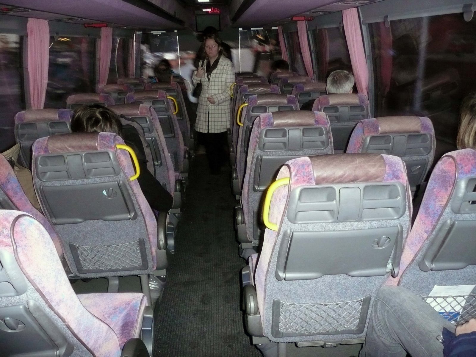 Inside A Bus