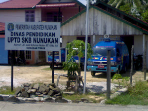 Kantor SKB-NUNUKAN yang baru di Jl. Fatahilla RT. 10 No. 15 Nunukan Tengah Kabupaten Nunukan