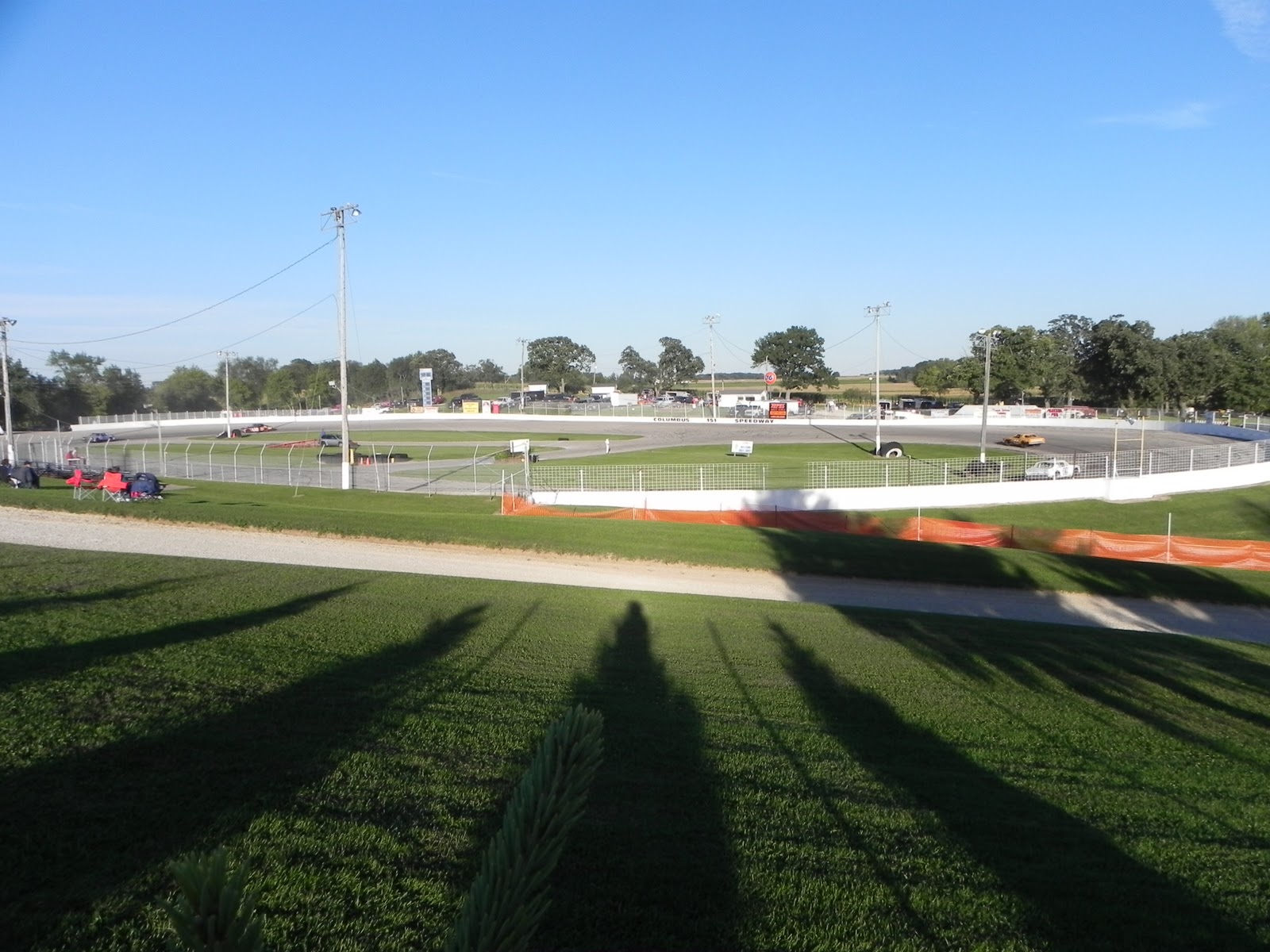 Race Track Trekking Innaugural Track Post, Columbus 151 Speedway