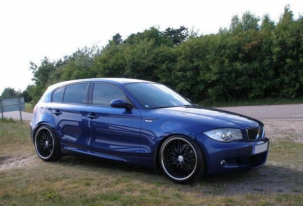 Bmw Gallery Lemans Blue Bmw 128i On Black Rims