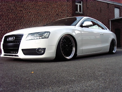 audi a5 blacked out. audi a5 with with lack