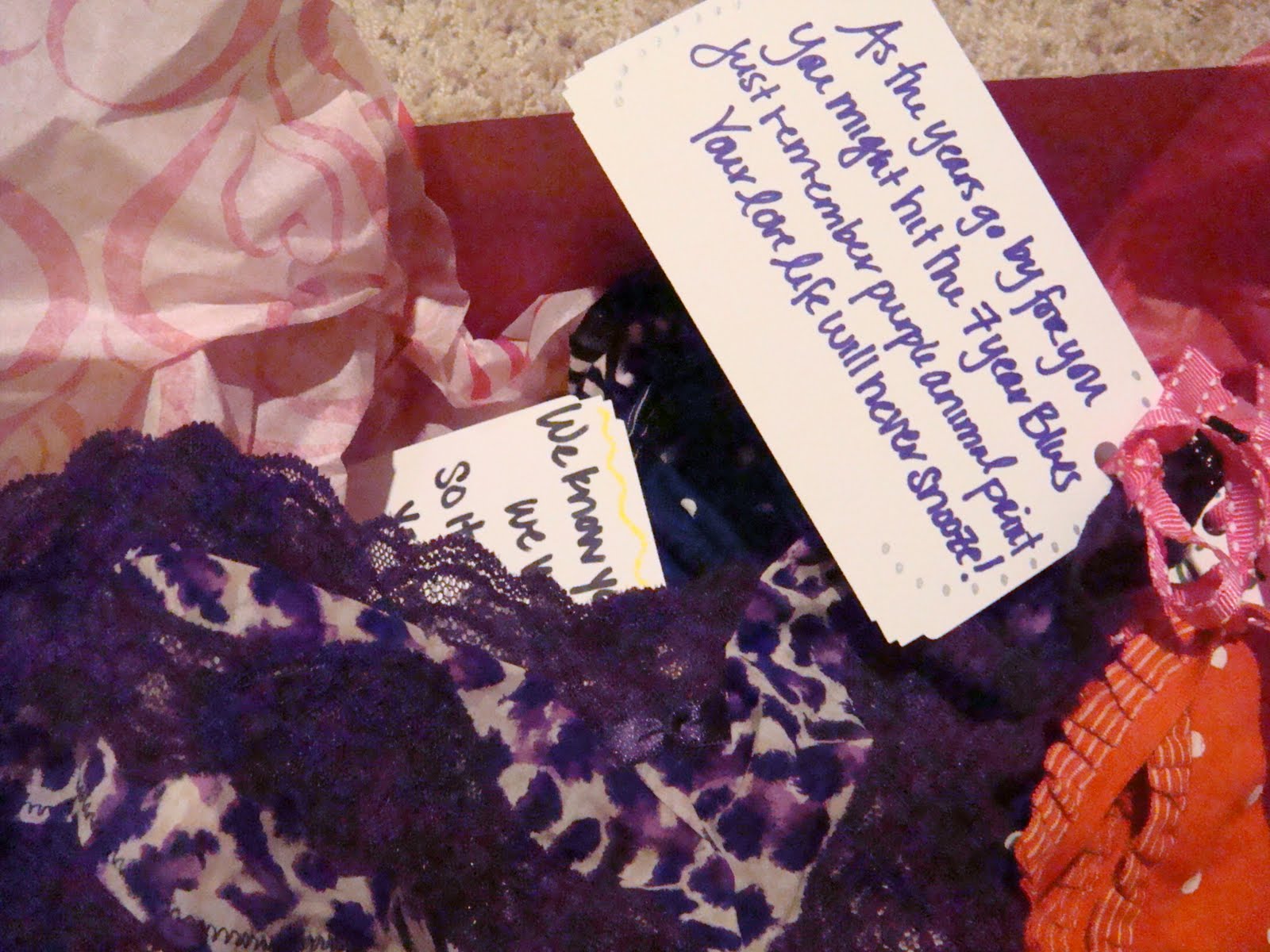 "The Panty Poem" Bridal Shower Gift! - Planning - Project Wedding Forums