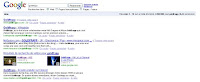 Exemple de résultat naturel sur Google contenant des vidéos : universal Search
