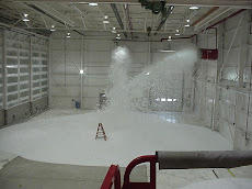 TESTS OF HIGHLY FOAMING CHEMICALS FOR FIRE FIGHTING