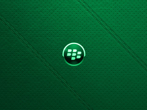 wallpaper green. Leather Blackberry Theme