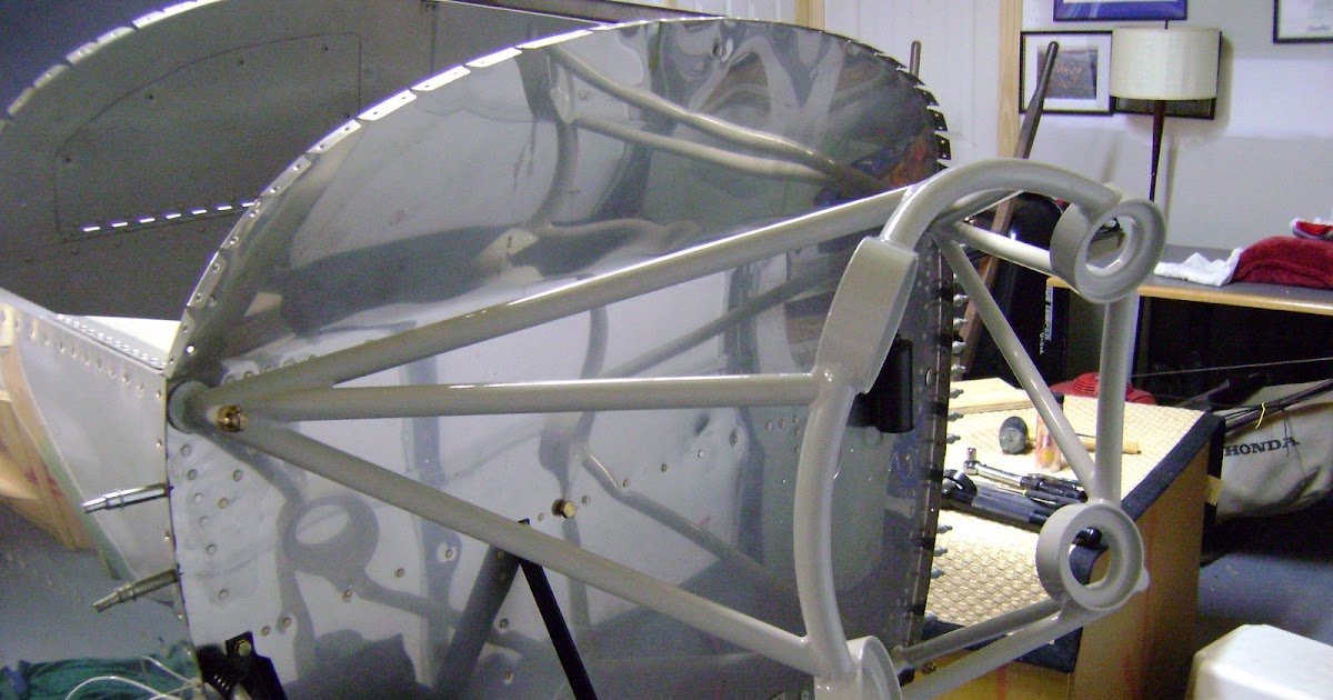 to JT's RV8 Aircraft Factory! Engine Mount Installed