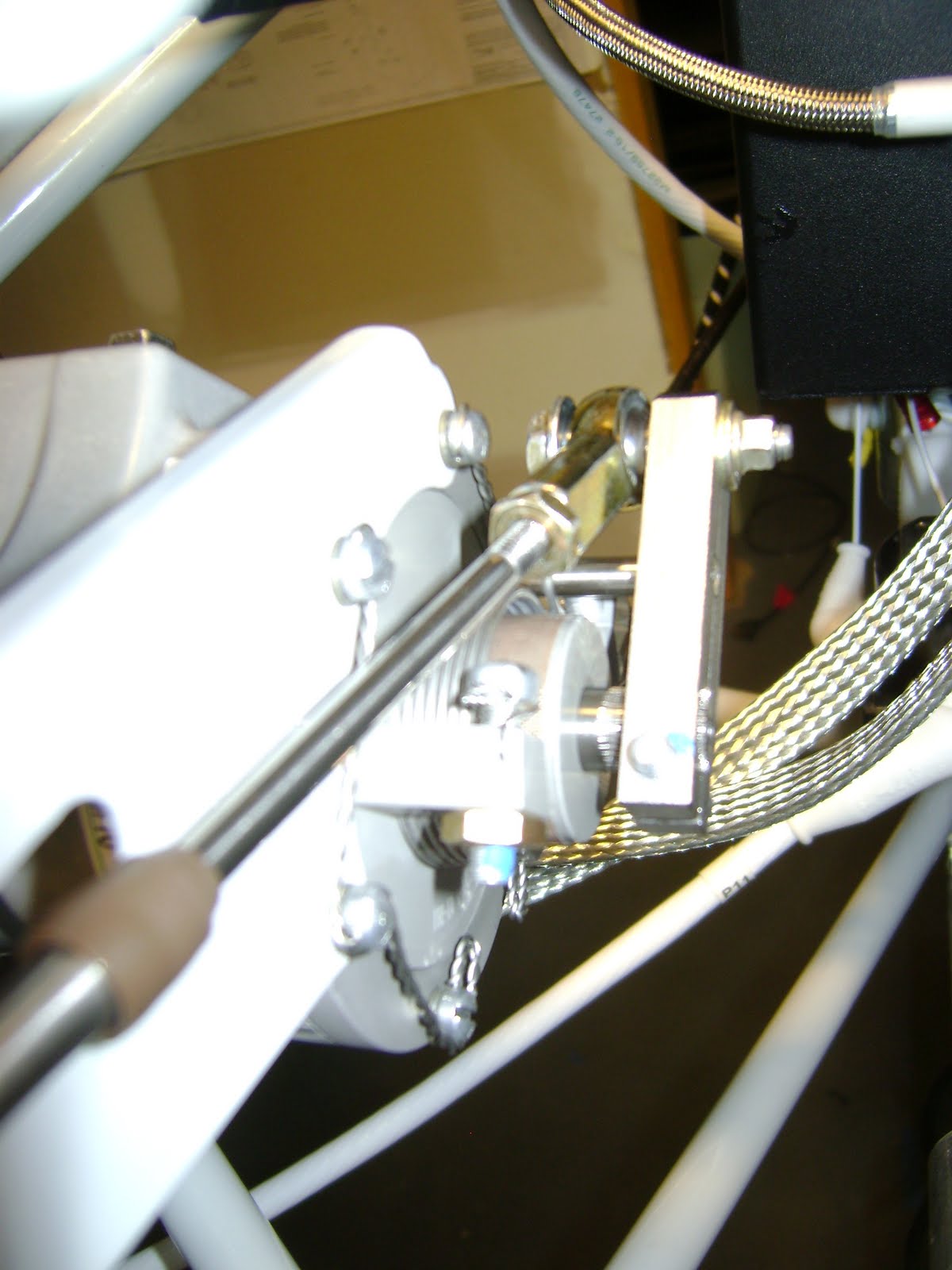 to JT's RV8 Aircraft Factory! MT Prop Governor Installed