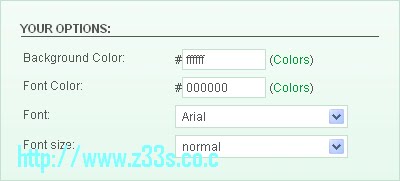 Warna FoxyForm
