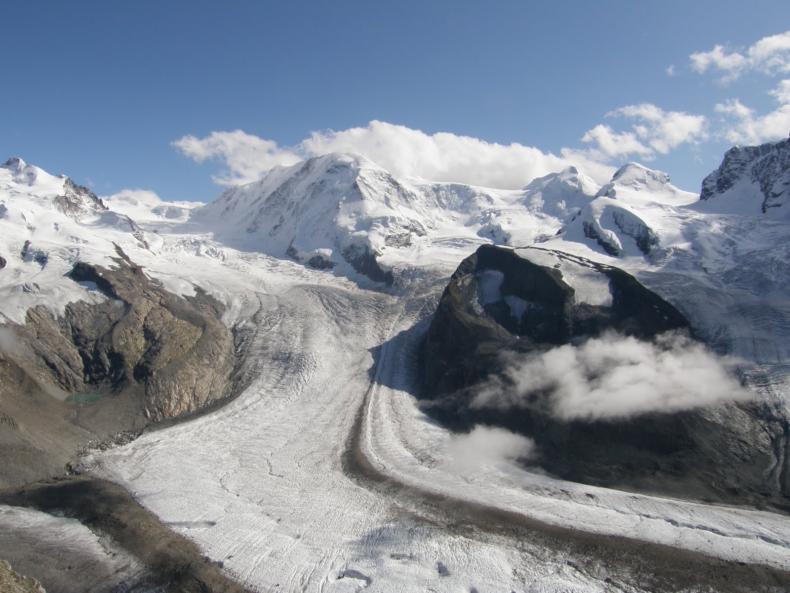 Glacier In Switzerland