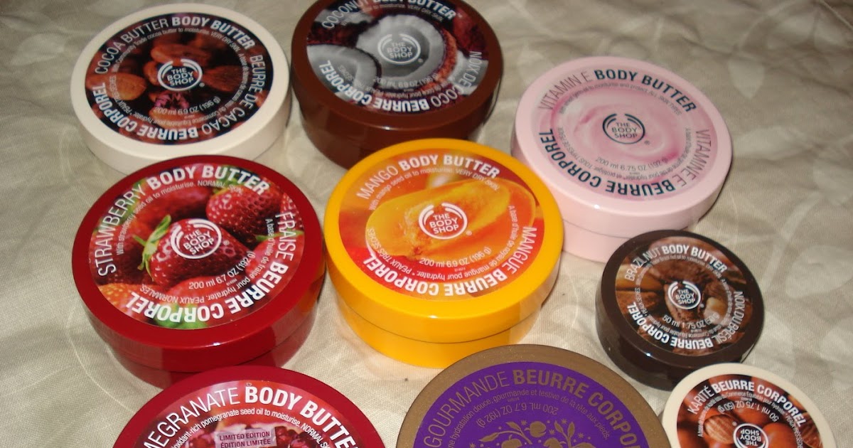 Productrater! I ♥ The Body Shop Body Butters (and Review)