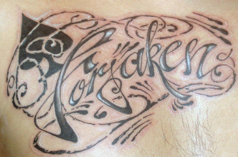 e fiori (cursive tattoo lettering styles) hobbytext.diyartcraft.com/