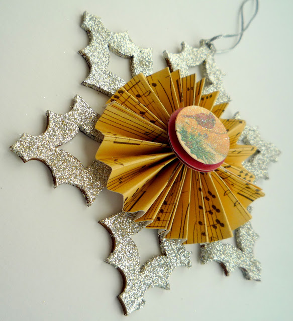 Crafty Sisters K & Company Vintage Paper Ornaments