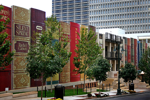 downtown Central Library.