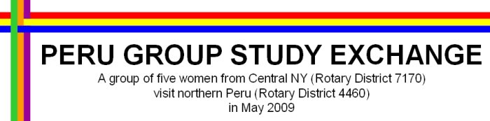 Peru Group Study Exchange