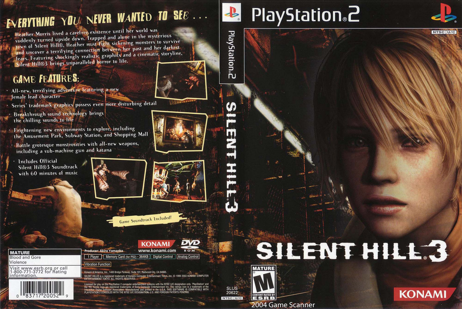 Capas Vox Silent Hill 3