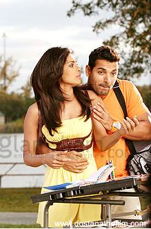 Priyanka Chopra in a still from Dostana Khabar nahi song yellow dress