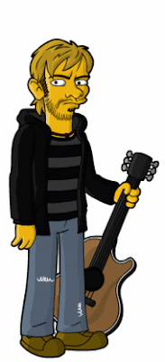 Lost Charlie Pace guitarra Simpson