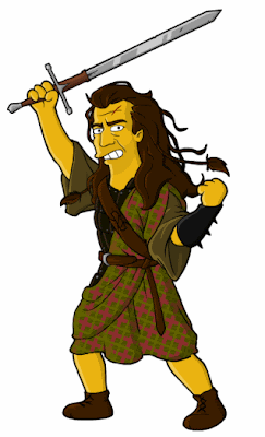 groundskeeper willie brave heart groundskeeper willie brave heart