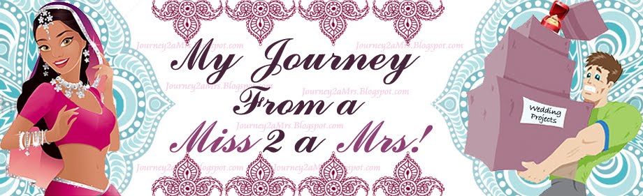 <center>My Journey from a Miss 2 a Mrs!</center>