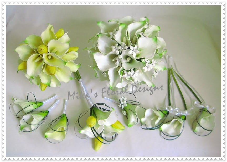 Artificial Wedding Flowers and Bouquets Australia Calla Lily, Tulip