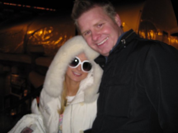 Met Ben Lyons and took Ryan's picture with Paris Hilton in Park City during 