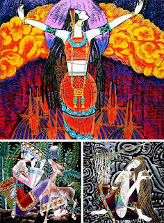 Китайский батик на шелке Китайский батик на шелке