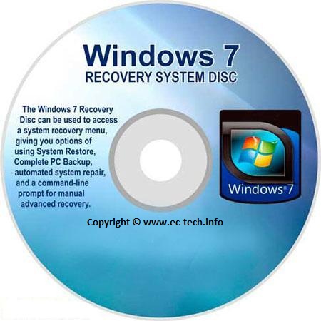 Windows 7 Recovery Disk and Repair Disc Download