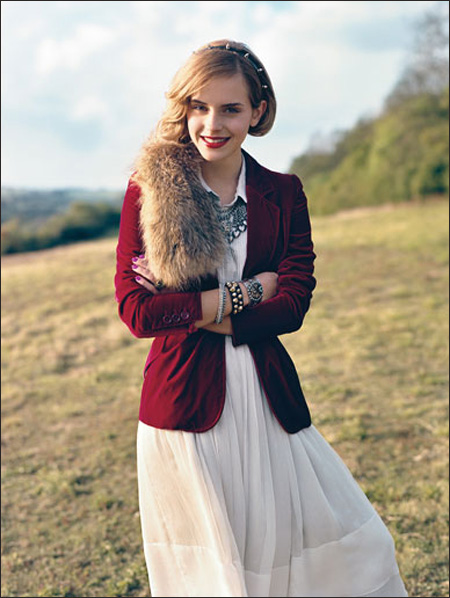 Emma Watson burberry ad Wallpaper No.1