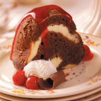 Black Forest Cream Cheese Cake Recipe