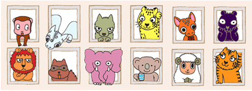 Doubutsu Uranai - 12 Animals Characters