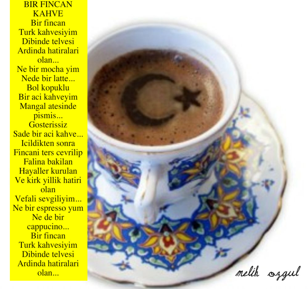 MEL THE MELANCOLIC BIR FINCAN KAHVE