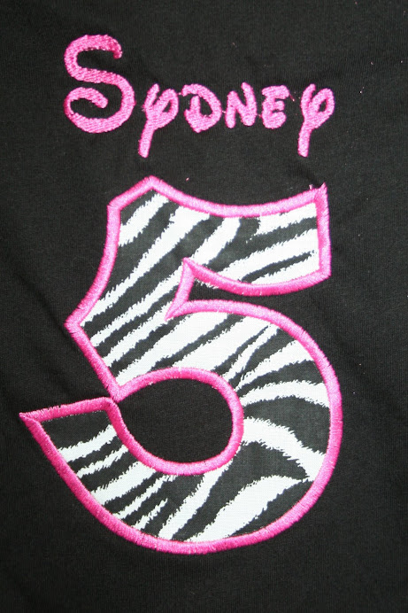 back of Minnie birthday shirt