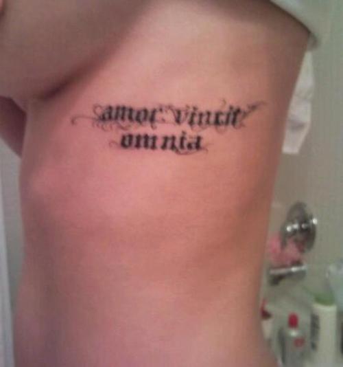 tattoo quotes for girls on ribs. quote tattoos for girls; quote tattoos for ribs. quotes for tattoos on ribs.