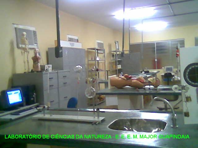 Laboratório de Ciências da Natureza e suas Tecnologias da E.E.E.M. Major Guapindaia