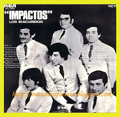 CONTRAPORTADA DE ALBUM IMPACTOS EDICION PERUANA