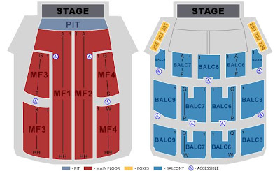 Pantages Theater Minneapolis Seating Chart