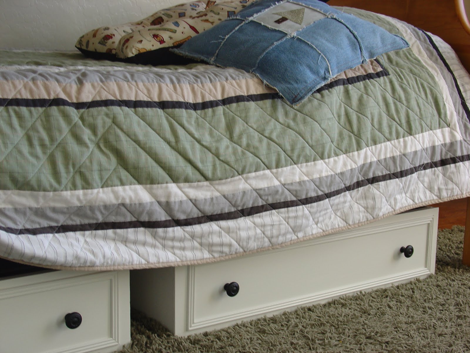 The Sisters Dish Dresser Drawers Turned Under Bed Storage