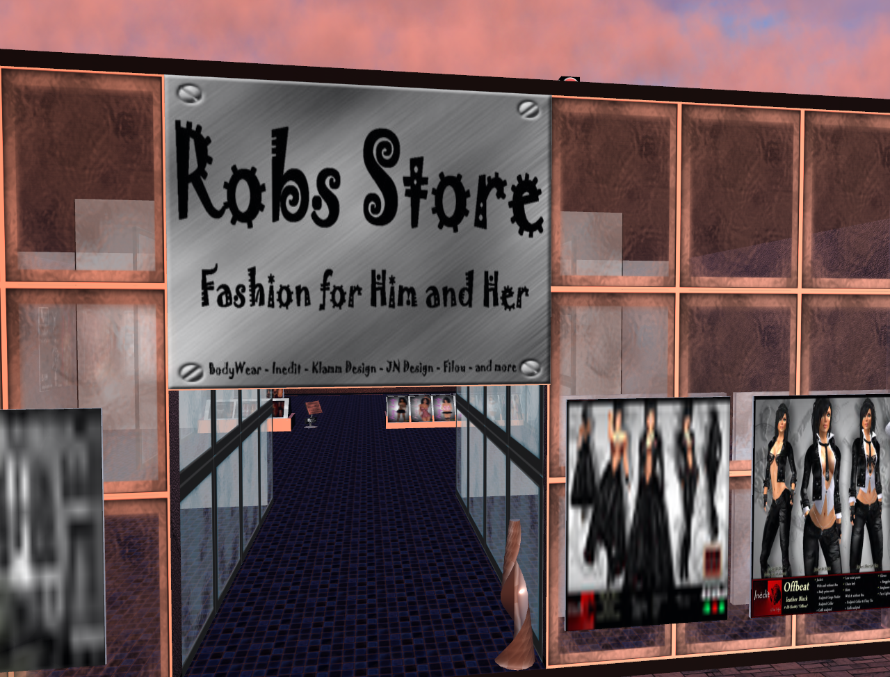 Second Life roupas Robs Store Second Life SL Blog Dicas Linden